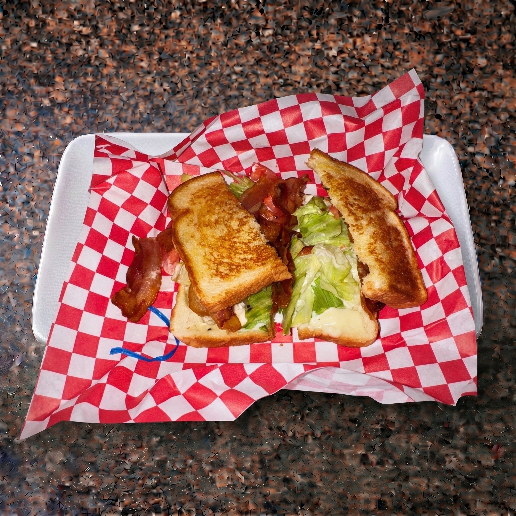 BLTA Sandwich.