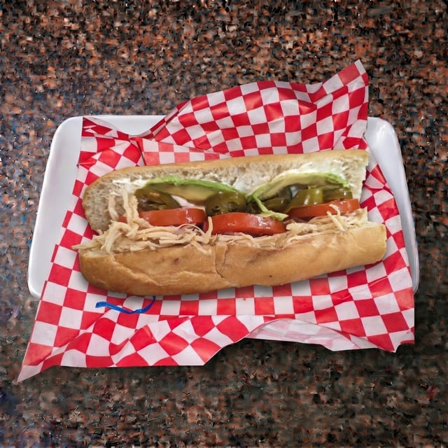 Mexican Torta Sub.