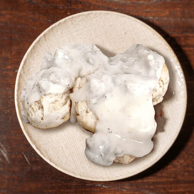 Biscuits and Gravy.